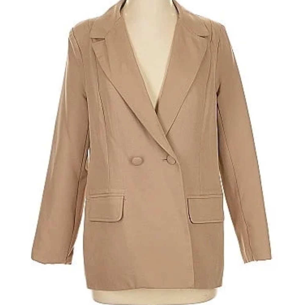 Missguided Tall Tan Blazer